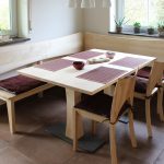Möbel ahornbank caresse an ausziehtisch